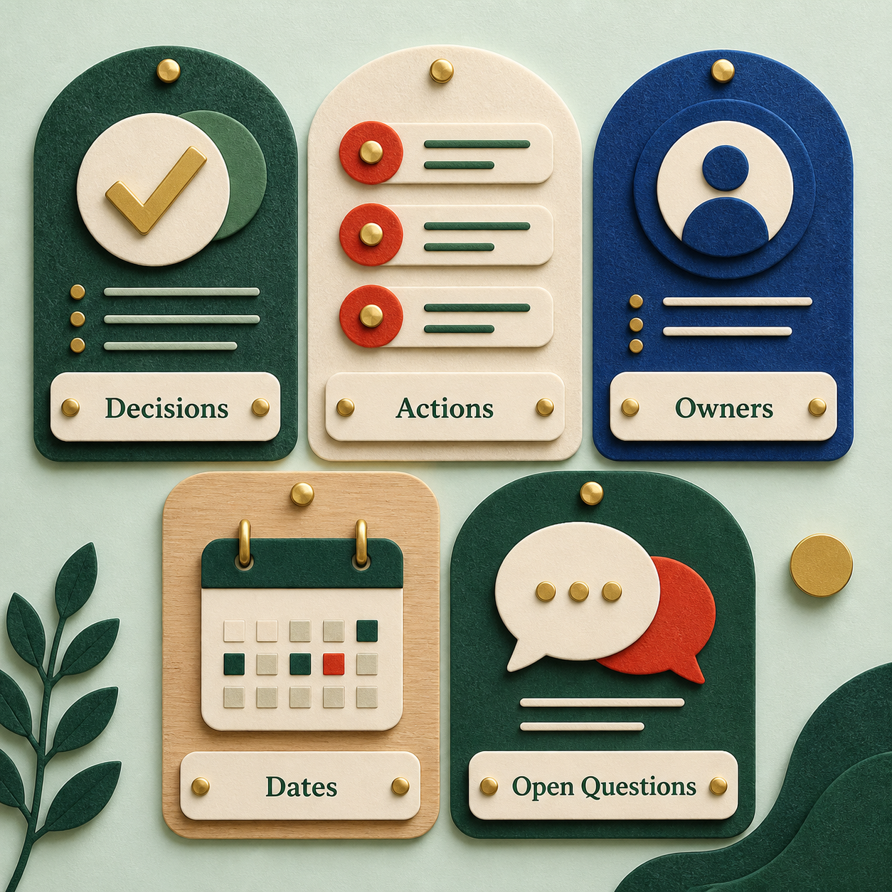 Meeting Notes to Action Plan Generator | AI Prompt Tool illustrated contents overview