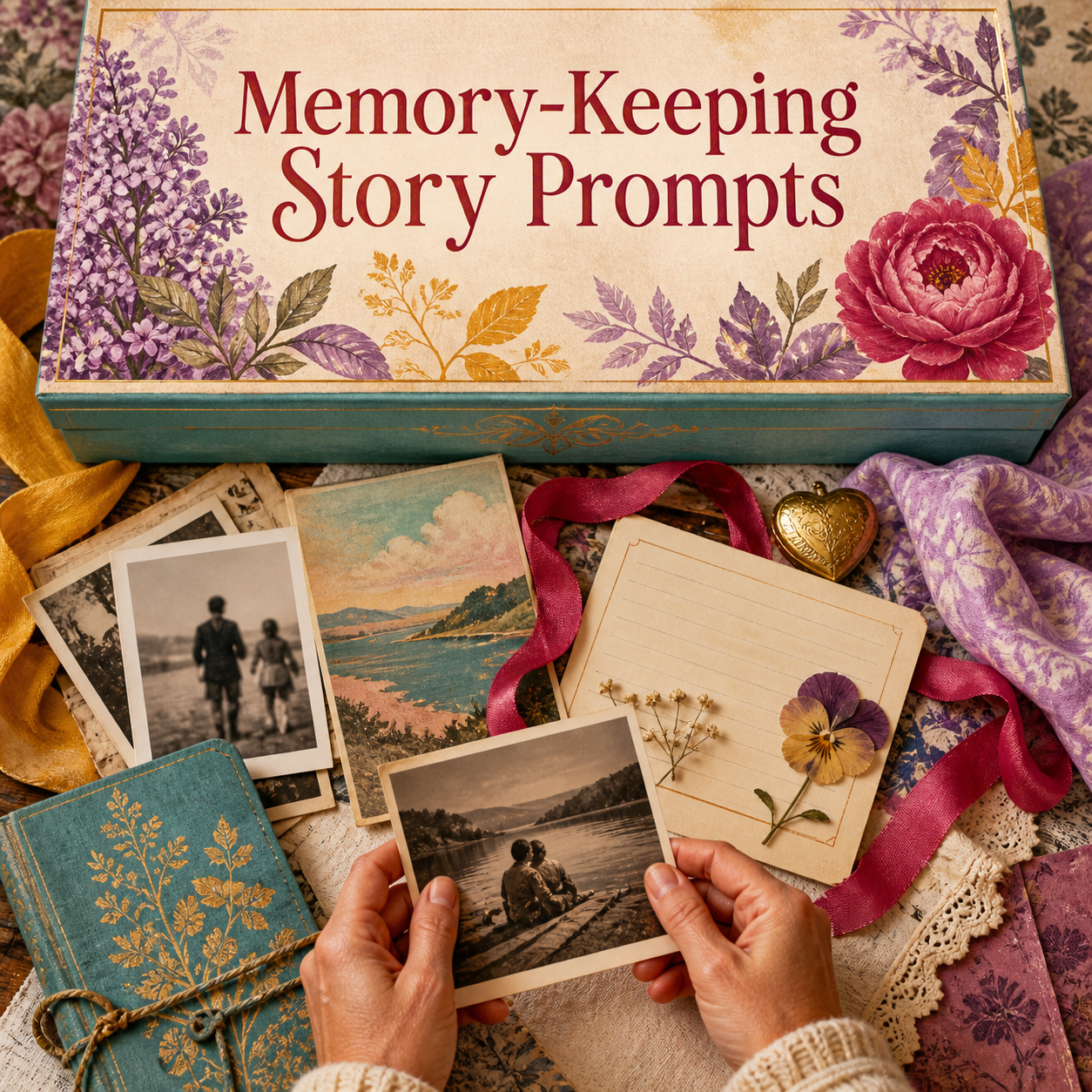 Memory-Keeping Story Prompts | Focused Prompt Pack cover