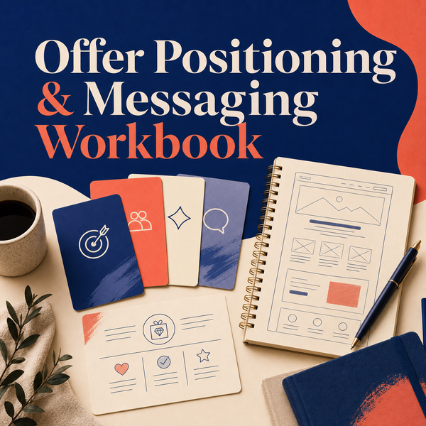 Offer Positioning and Messaging Workbook cover