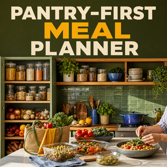 Pantry-First Meal Planner for organizing meals from food already on hand