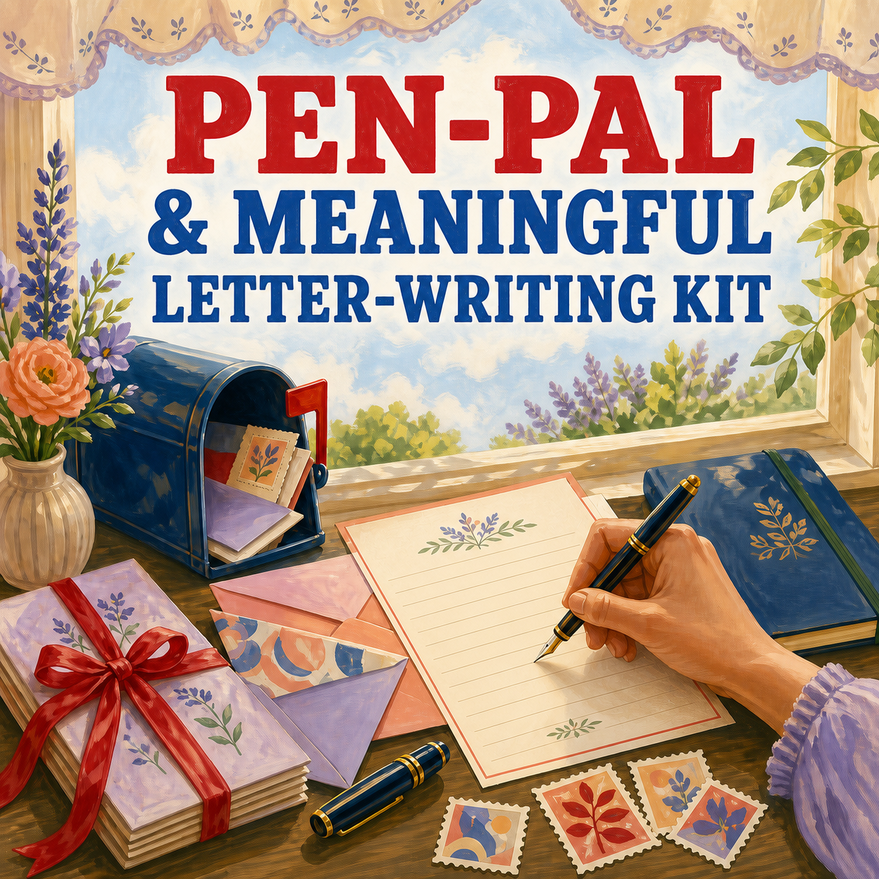 Pen-Pal & Meaningful Letter-Writing Kit cover for planning the project