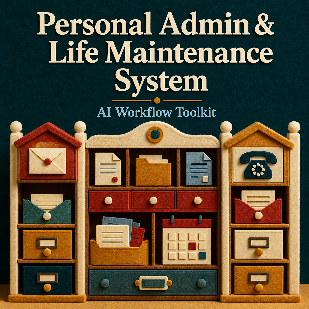 Personal Admin & Life Maintenance System | AI Workflow Toolkit cover for planning the project