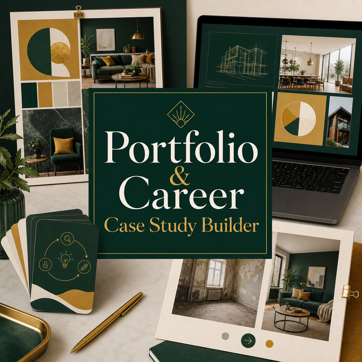 Portfolio and Career Case Study Builder cover