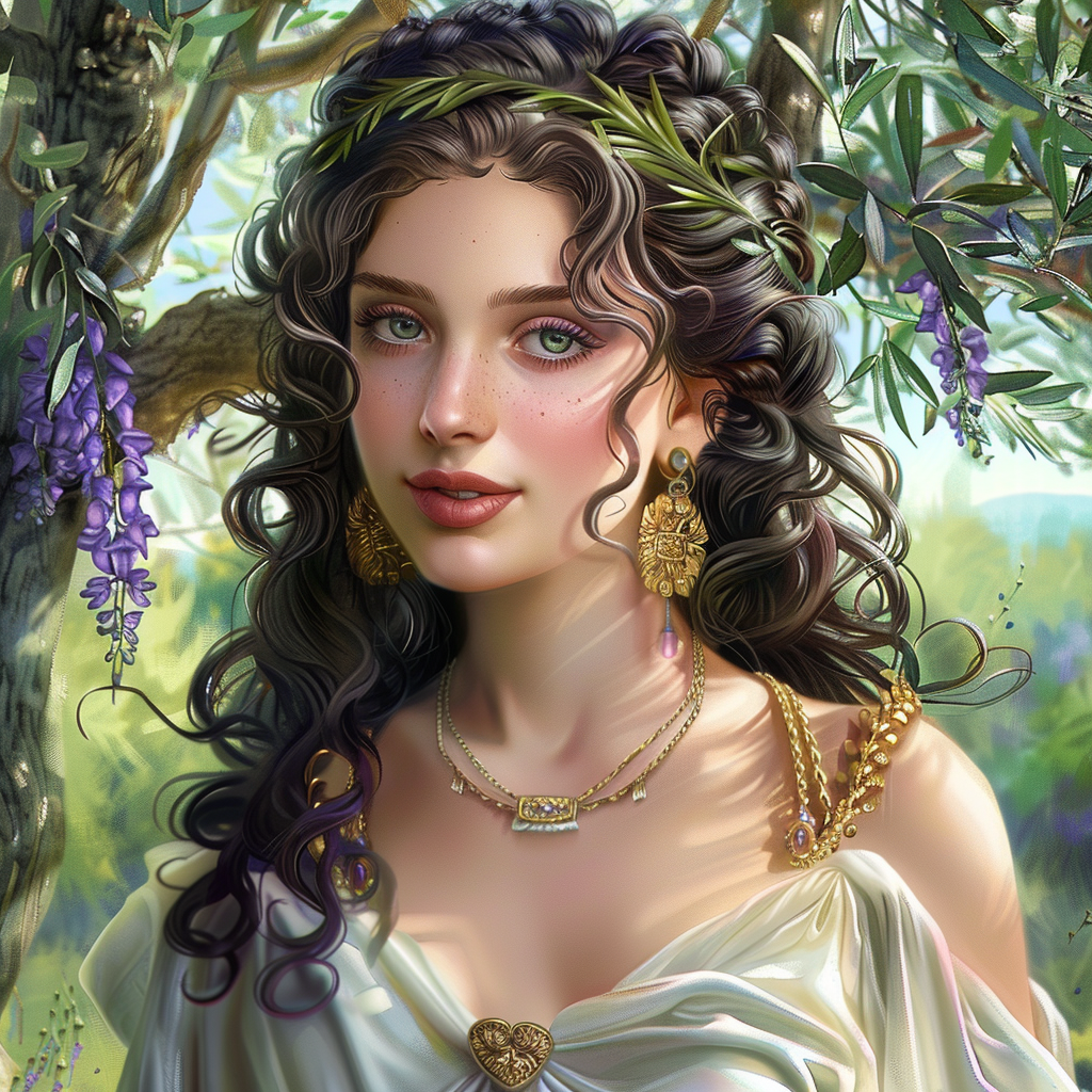 Stylized Fantasy Portrait AI MidJourney Image Prompt, 9372