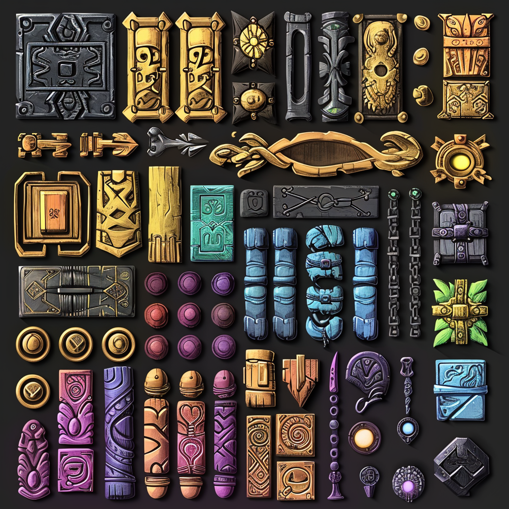 AI Midjourney Prompt for Game Assets- 4019