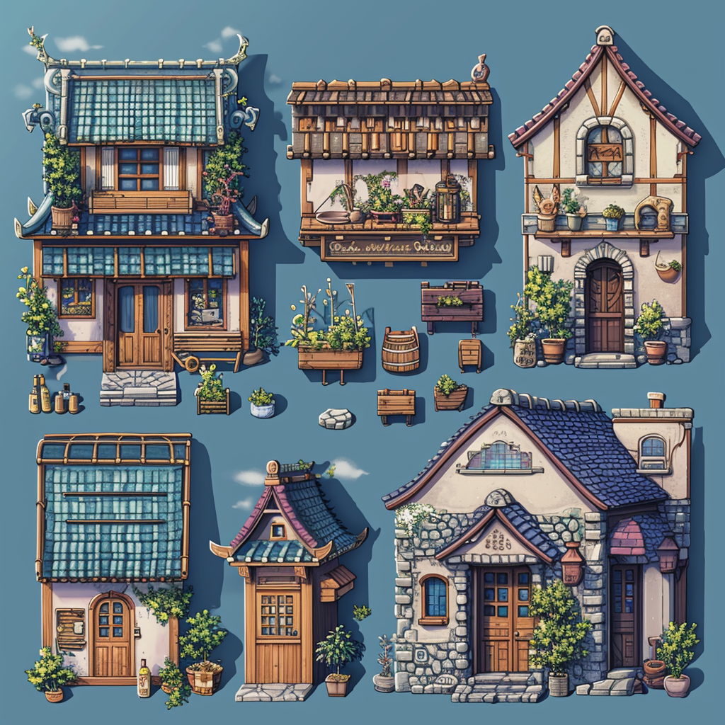 AI Midjourney Prompt for Game Assets- 4025