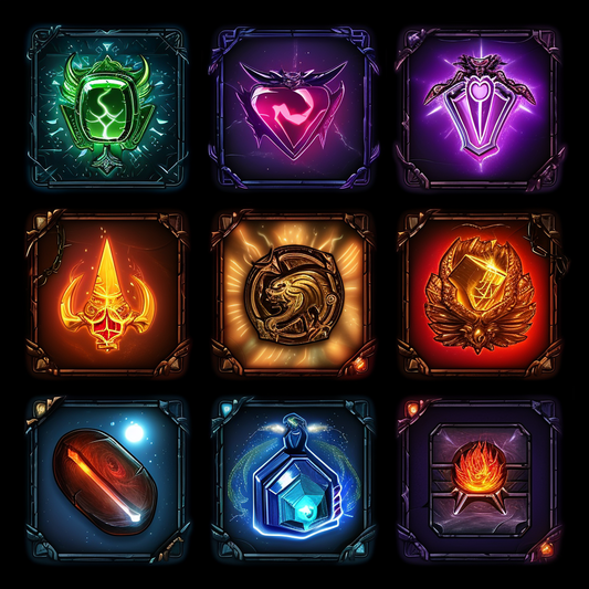 AI Midjourney Prompt for Game Assets- 4033