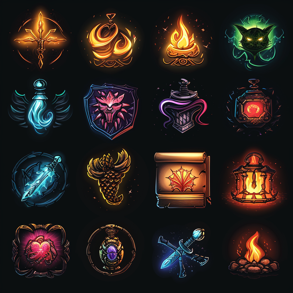AI Midjourney Prompt for Game Assets- 4033