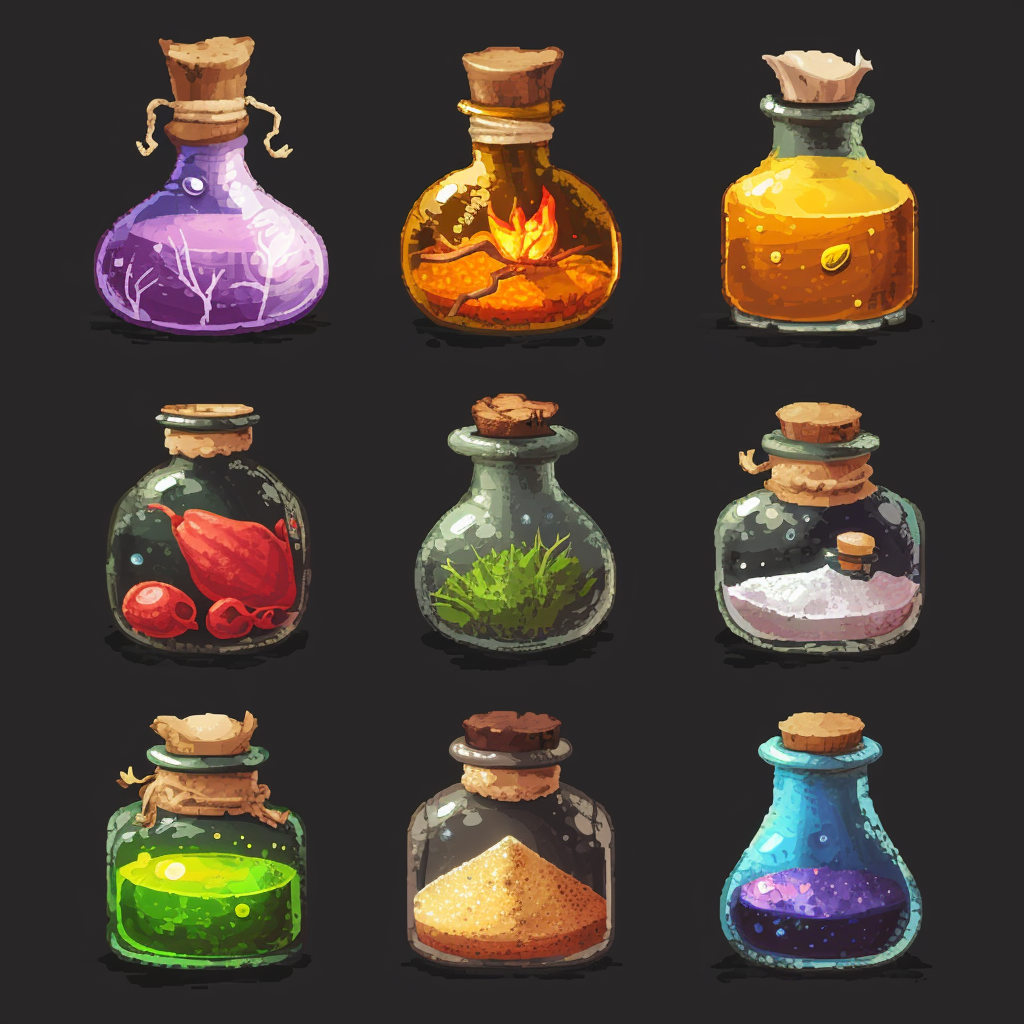 AI Midjourney Prompt for Game Assets- 4015