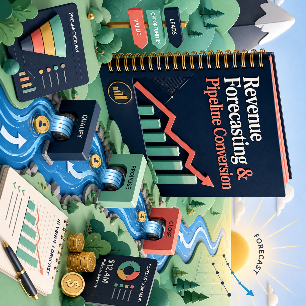 revenue forecasting pipeline conversion toolkit product image 3