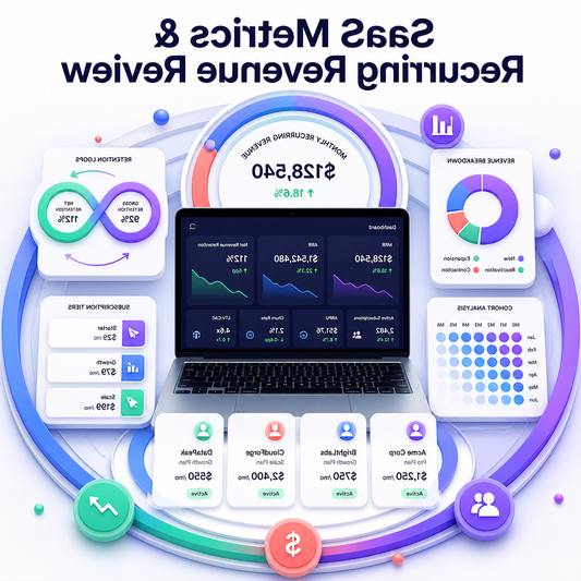 saas metrics recurring revenue review toolkit product image 2