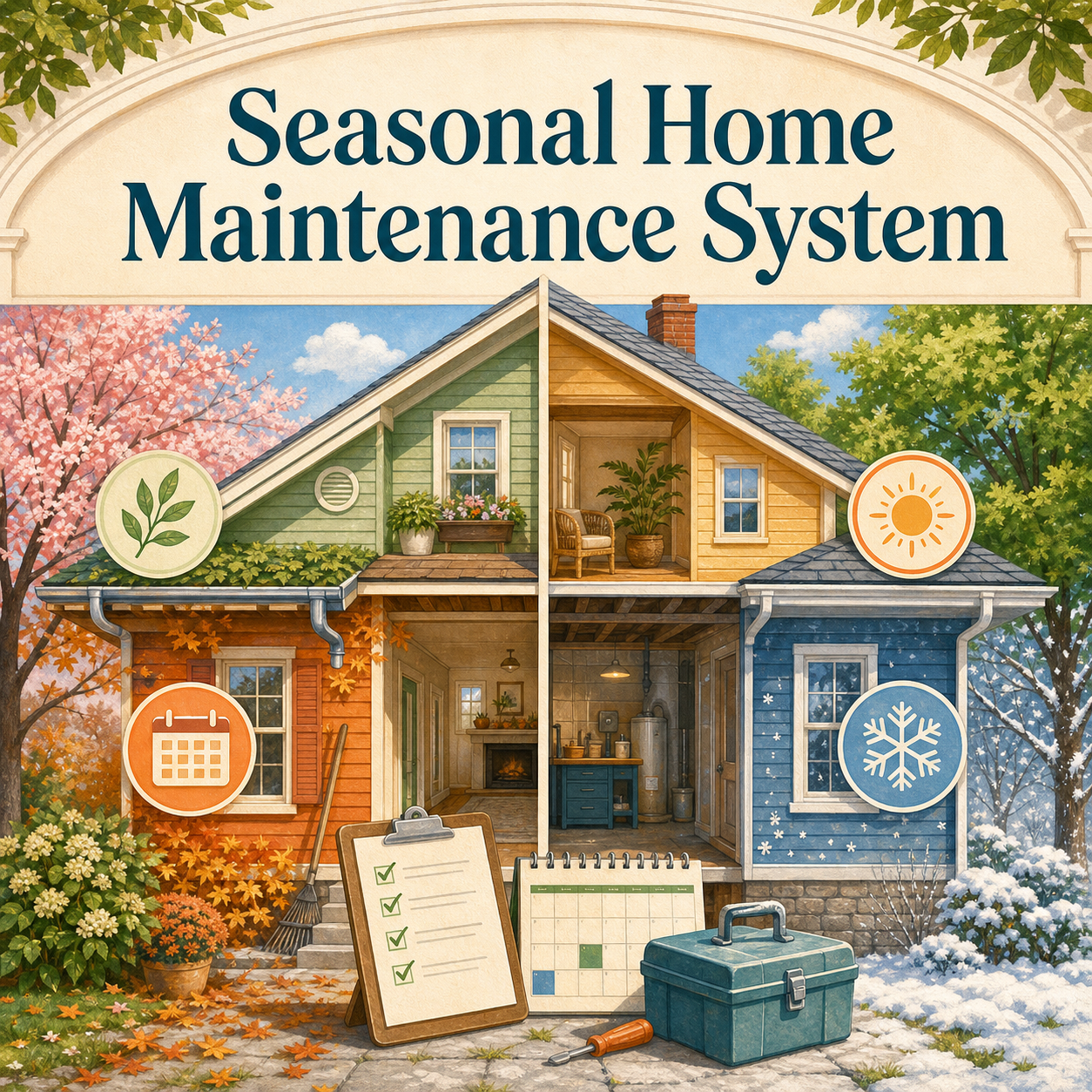 Seasonal Home Maintenance System | AI Workflow Toolkit cover for planning the project