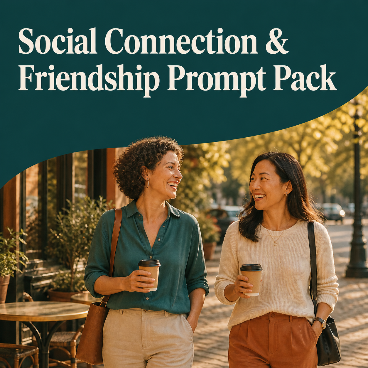 Social Connection & Friendship Prompt Pack cover