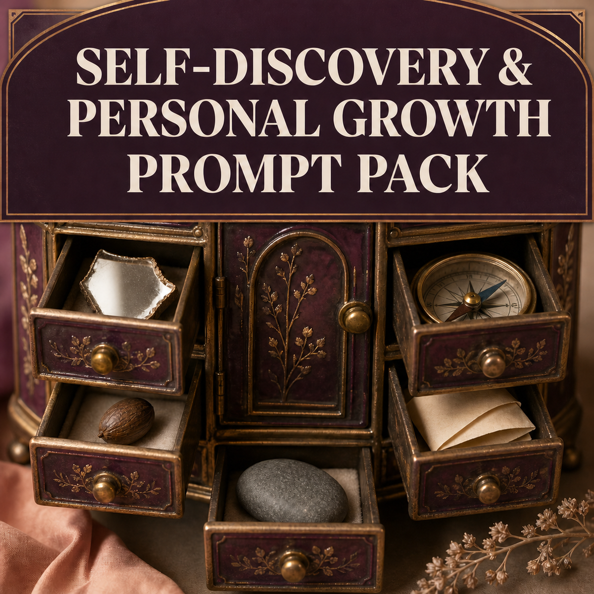 Self-Discovery & Personal Growth Prompt Pack cover
