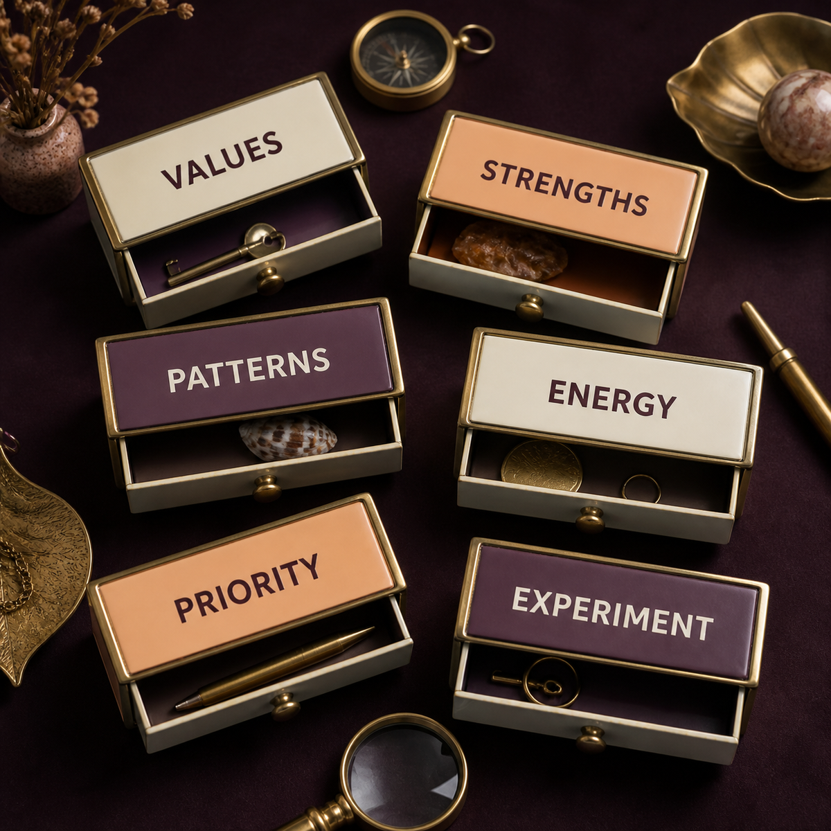 Topics covered in the Self-Discovery & Personal Growth Prompt Pack