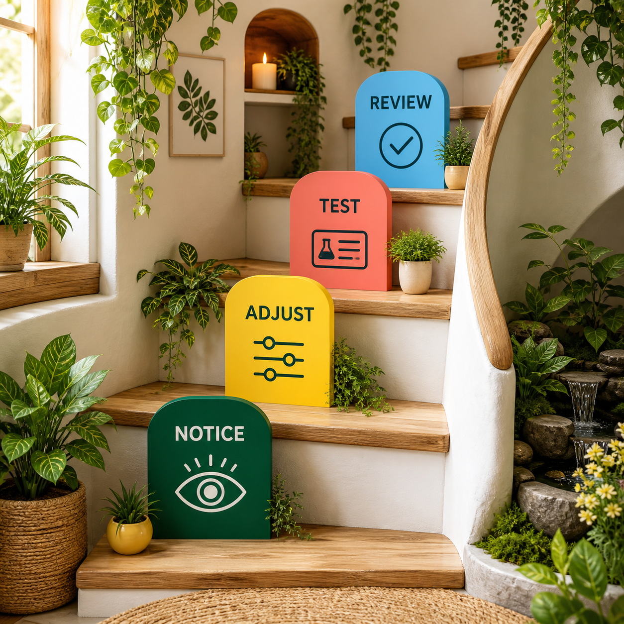 Wellness Habit Review Toolkit step-by-step process for using the toolkit in everyday life.