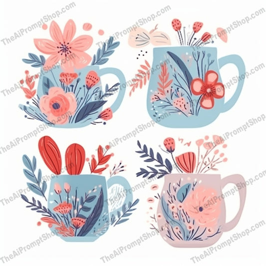 AI Midjourney Prompt for AI Midjourney Prompt for Florals - 1955