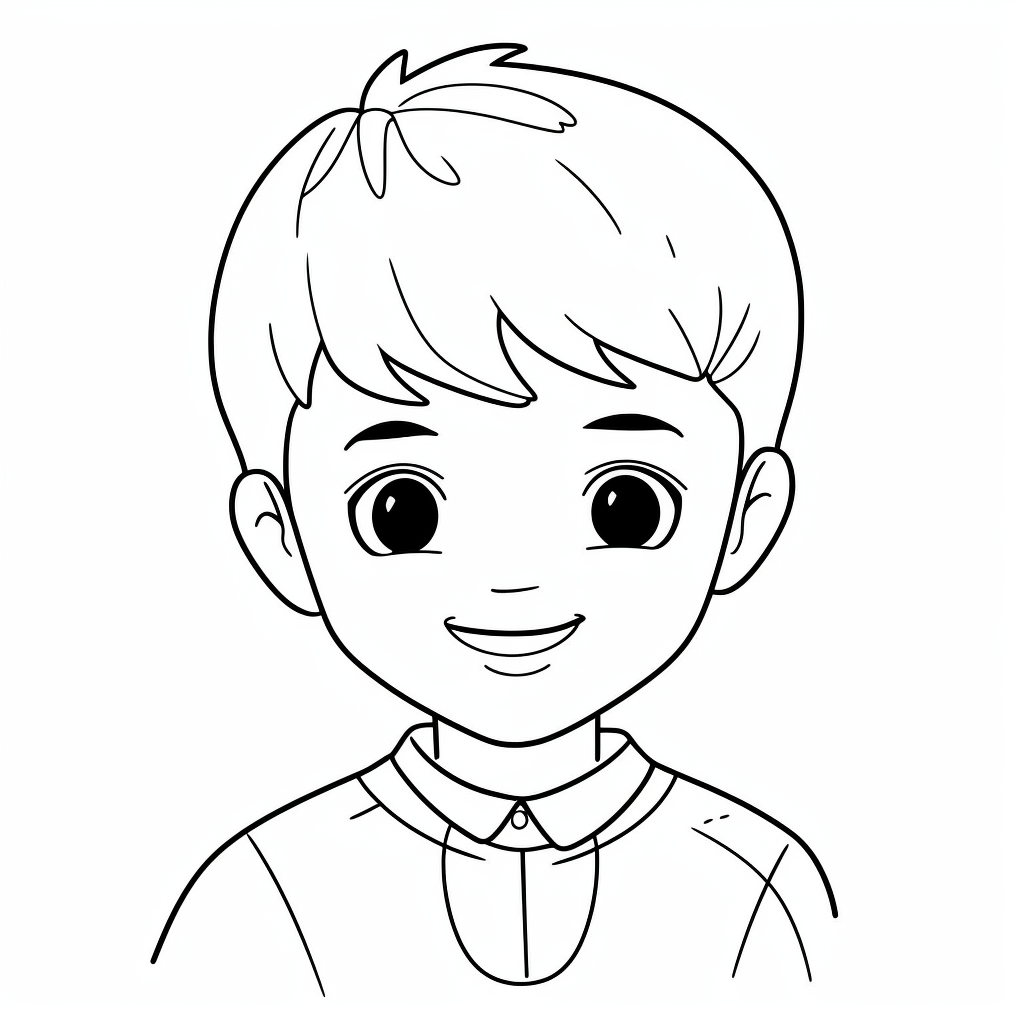 AI Midjourney Prompt for Coloring Page - Clear Fantasy Sport