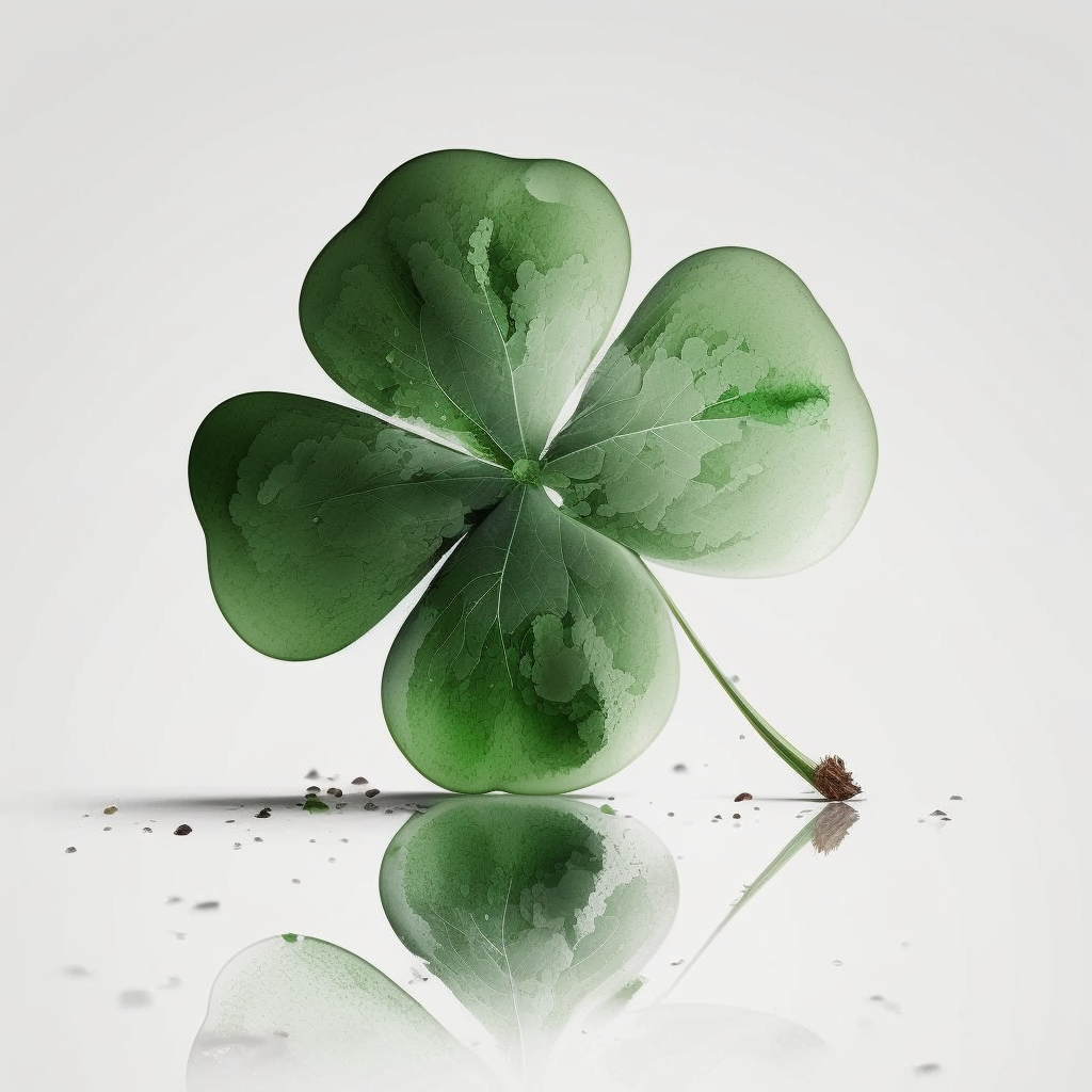 AI Midjourney Prompt for St Patricks Day - Clover