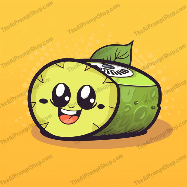 AI Midjourney Prompt for Kiwi Sushi Cartoons