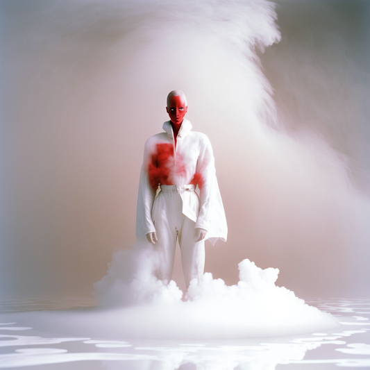 AI Midjourney Prompt for Anime -  Symmetric Anime Photography