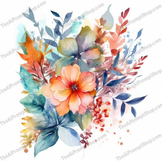 AI Midjourney Prompt for AI Midjourney Prompt for Florals - 1870