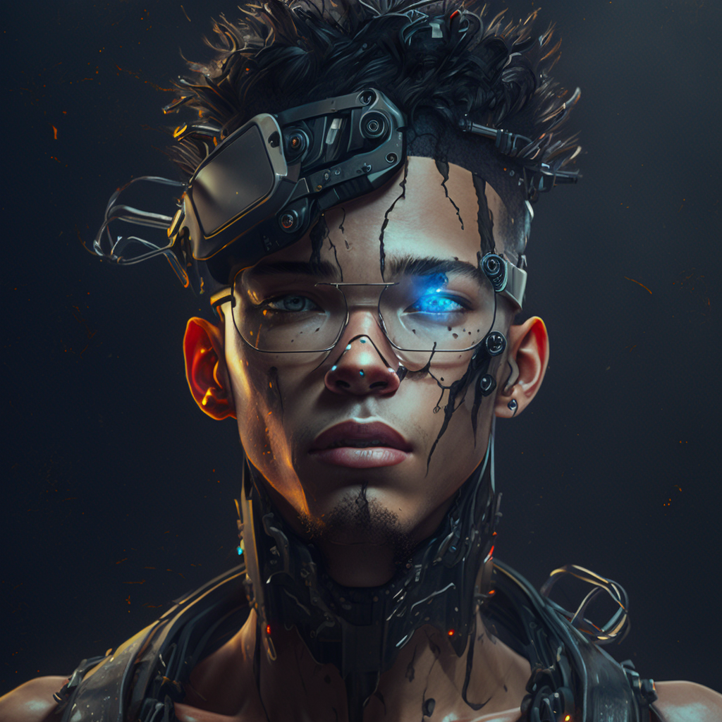 Cyberpunk Anime Characters With Steampunk Midjourney Prompt