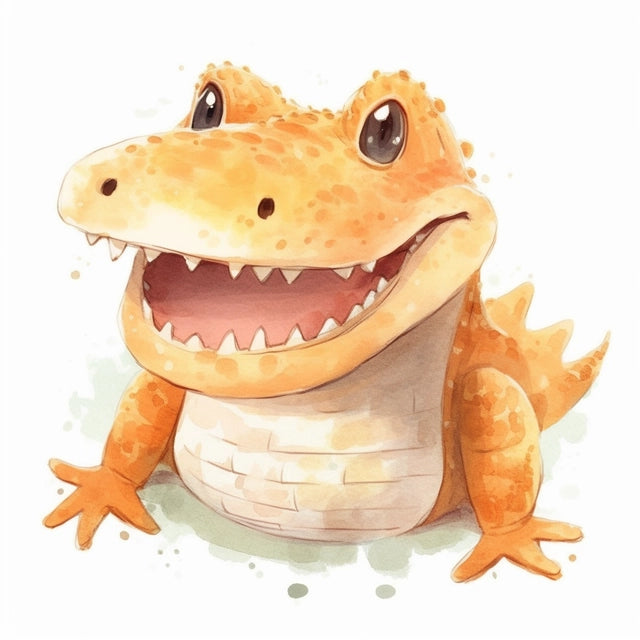 AI Midjourney Prompt for Kawaii Animal Watercolor
