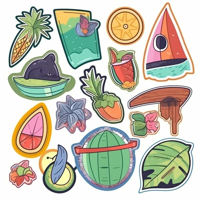 AI Midjourney Prompt for Style Stickers