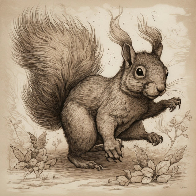 AI Midjourney Prompt for Adorable Animal in Pimenov Style