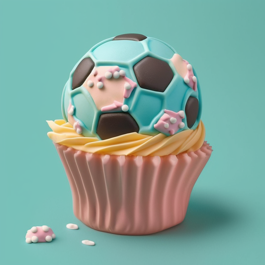 AI Midjourney Prompt for Cartoon - Sweet Sport Cupcake