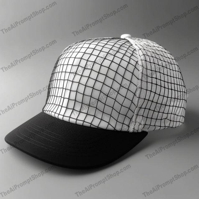 AI Midjourney Prompt for Layered Mesh Baseball Cap