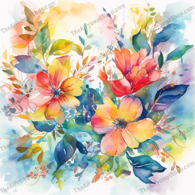 AI Midjourney Prompt for AI Midjourney Prompt for Florals - 1870