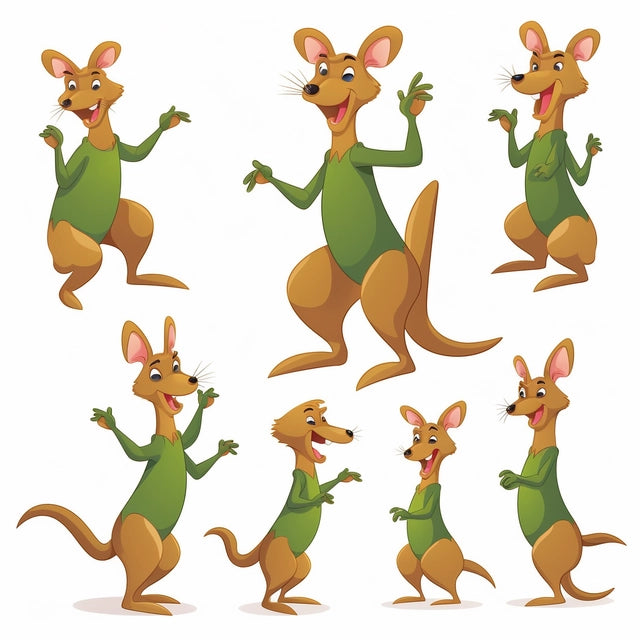 AI Midjourney Prompt for Playful Animal Expressions