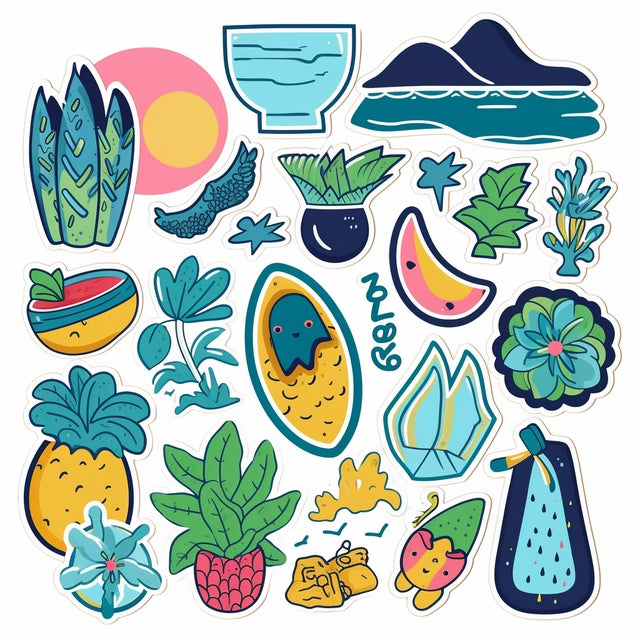 AI Midjourney Prompt for Style Stickers