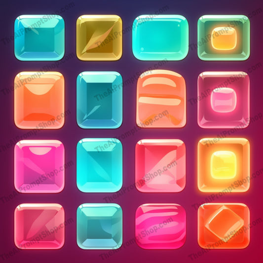 AI Midjourney Prompt for Candy Button Delights