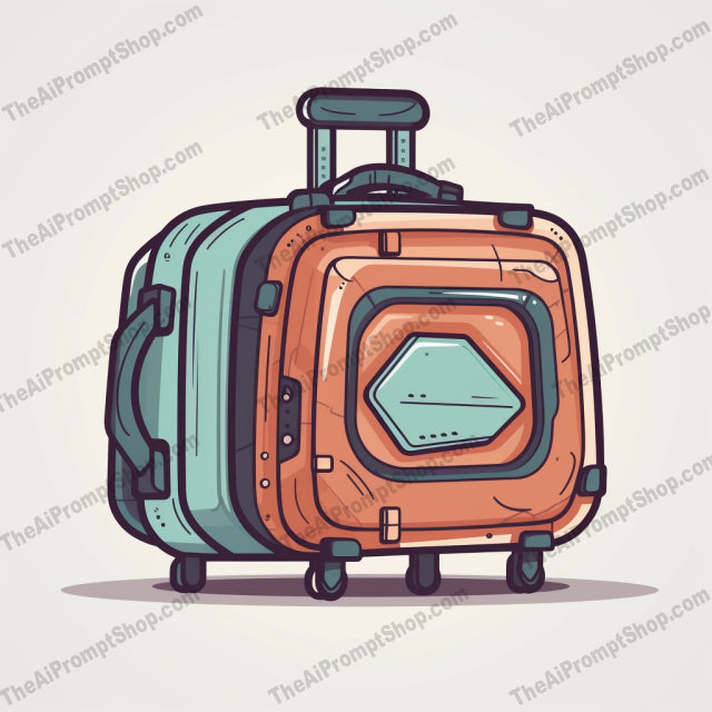 AI Midjourney Prompt for Retro Futuristic Object Logo