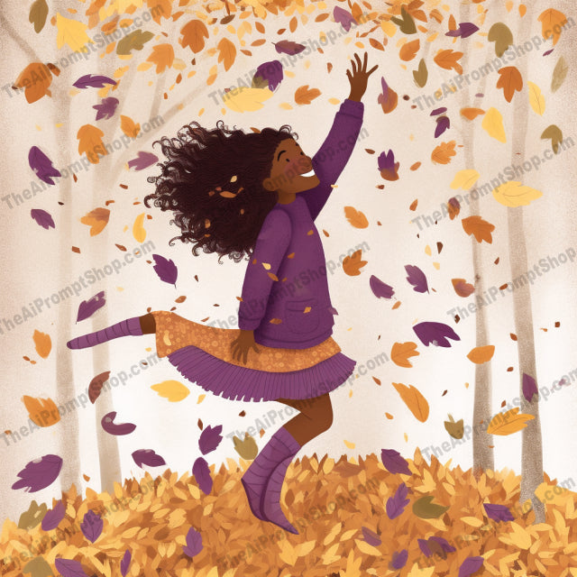 AI Midjourney Prompt for C24 - Storybook Illustrations - Confetti in the Tree