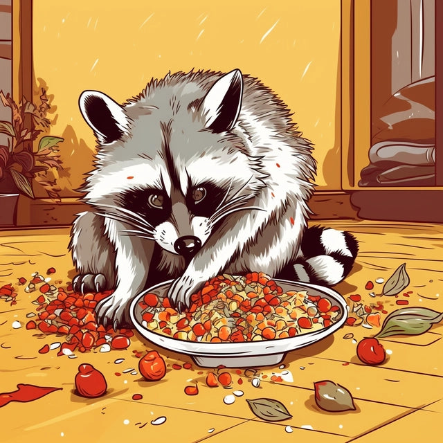 AI Midjourney Prompt for Animal Eating