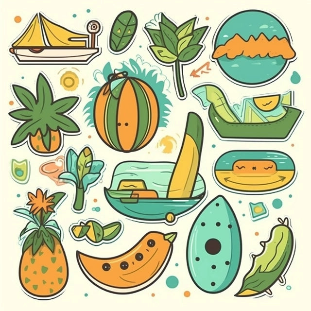 AI Midjourney Prompt for Style Stickers