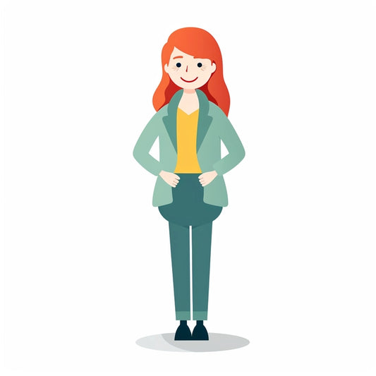 AI Midjourney Prompt for Cool Professional Character Cartoon