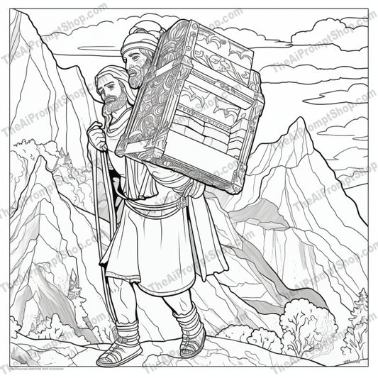 AI Midjourney Prompt for Coloring Pages - 2361