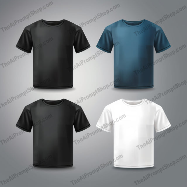 AI Midjourney Prompt for Realistic Vector Tees