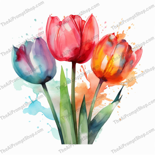 AI Midjourney Prompt for AI Midjourney Prompt for Florals - 1859