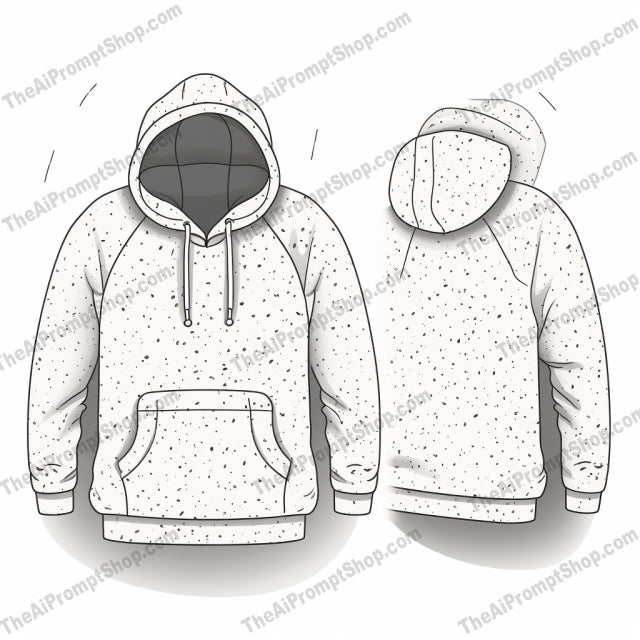 AI Midjourney Prompt for Sketchy Hoodie Designs