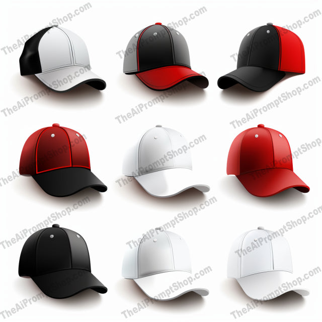 AI Midjourney Prompt for Realistic Hat Logos