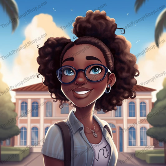 AI Midjourney Prompt for C189 - Storybook Illustrations - Schoolgirl Dreams