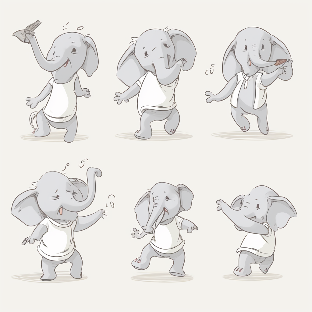 AI Midjourney Prompt for character - Dancing [Animal] Cartoon