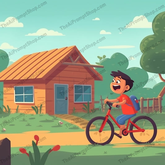 AI Midjourney Prompt for C279 - Storybook Illustrations - Indian Kidcore Animation