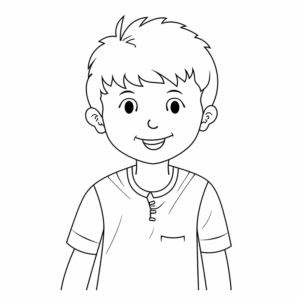 AI Midjourney Prompt for Coloring Page - Clear Fantasy Sport